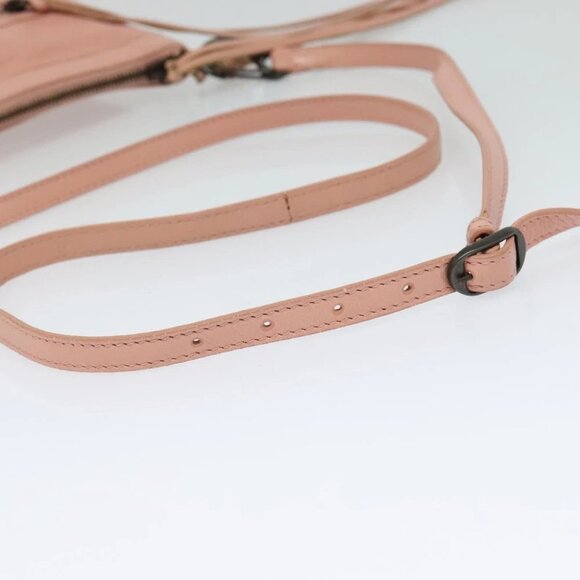 BALENCIAGA Shoulder Bag Leather Pink 310250 Auth hk2257V - Picture 7 of 14